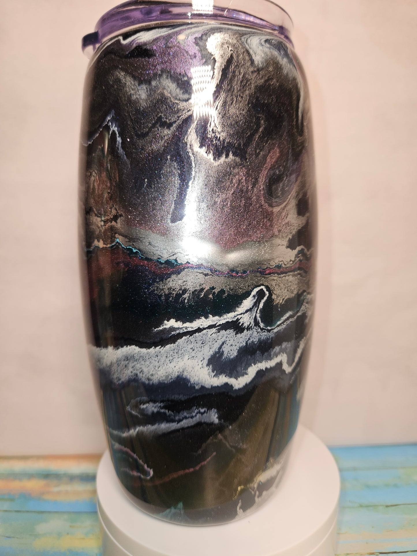 25 oz. Ink Swirled Tumbler
