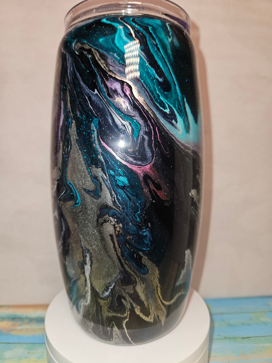 25 oz. Ink Swirled Tumbler