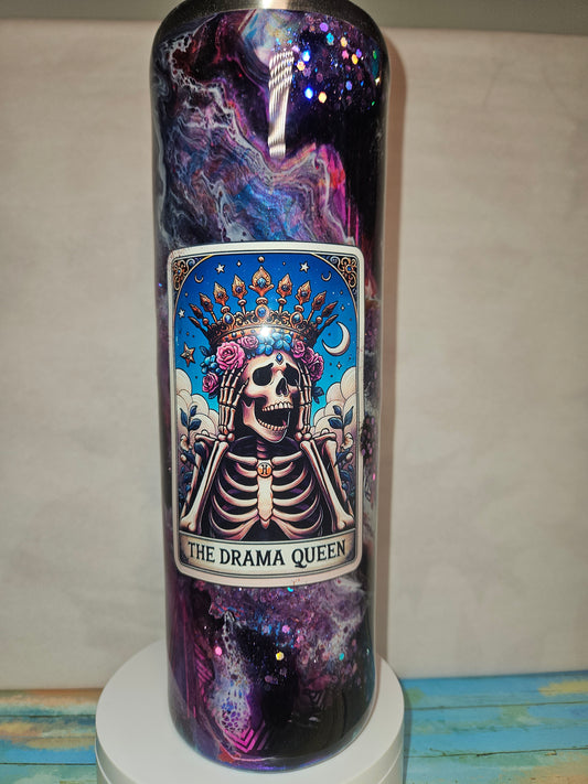 30 oz. Drama Queen Tarot Card Tumbler